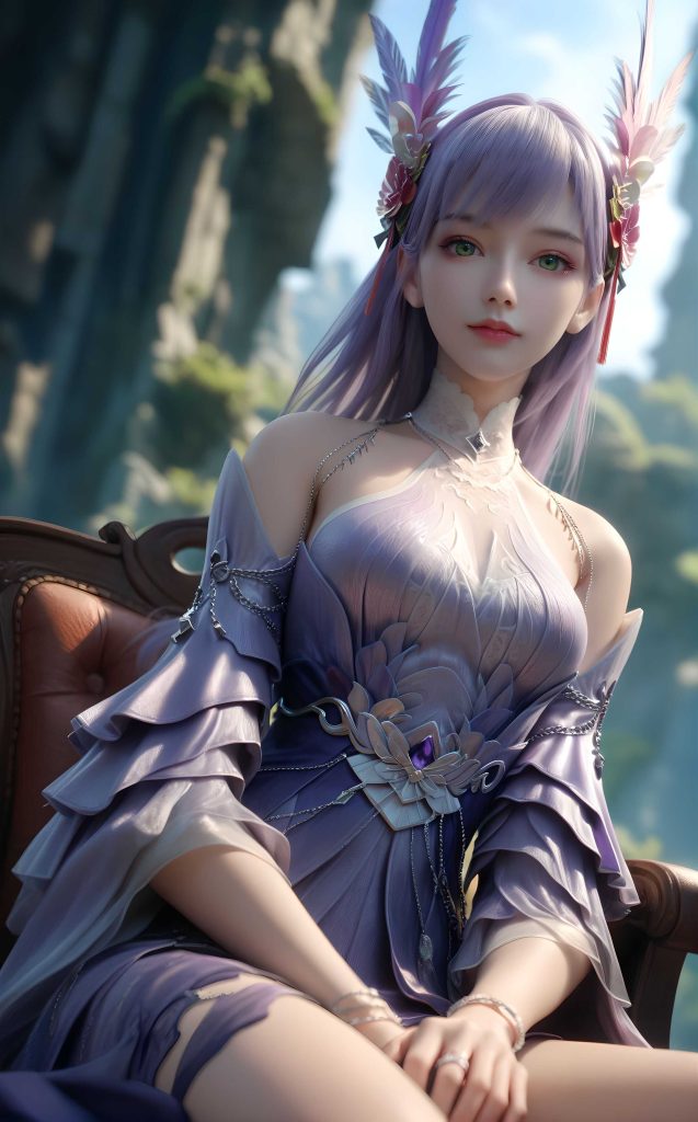 图片[3]-[第795期][氪金玩家][林紫玥绝美写真]涩涩 动漫女神 国漫壁纸[77P] - AI国漫分享-AI国漫分享