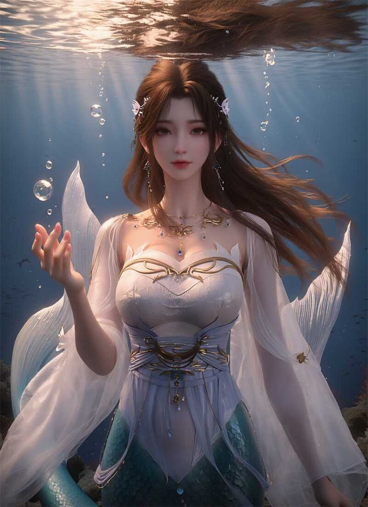 图片[2]-[第186期] [美人鱼] [美人鱼 · 系列一] 涩涩 [119P] - AI国漫分享-AI国漫分享