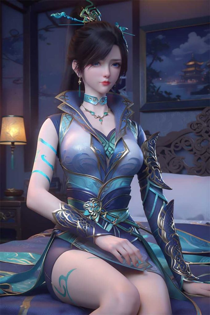 [第155期] [斗破苍穹] [青鳞 · 系列一] 涩涩 [114P] - AI国漫分享-AI国漫分享