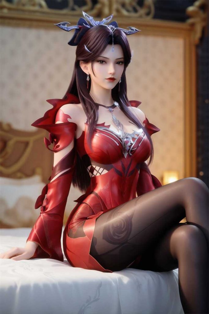 图片[2]-[第346期] [斗破苍穹] [萧媚 · 系列一] 涩涩 [151P] - AI国漫分享-AI国漫分享