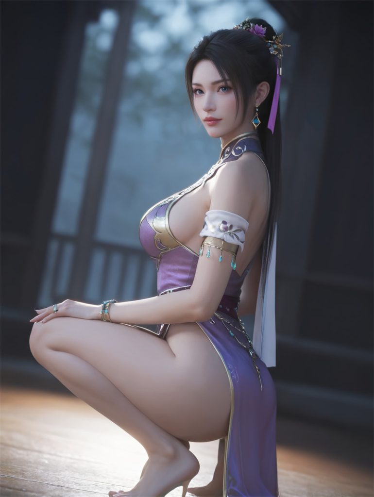 [第637期] [真三国无双] [貂蝉 · 气质系列] AI国漫 二次元 [262P]-AI国漫分享