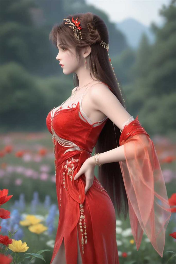 图片[4]-[第714期] [完美世界] [火灵儿 · 火女系列] AI国漫 性感女神 [158P] - AI国漫分享-AI国漫分享