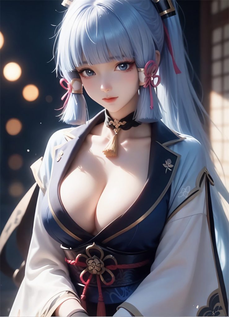 图片[3]-[第143期] [原神] [神里绫华 · 系列一] 涩涩 [108P] - AI国漫分享-AI国漫分享