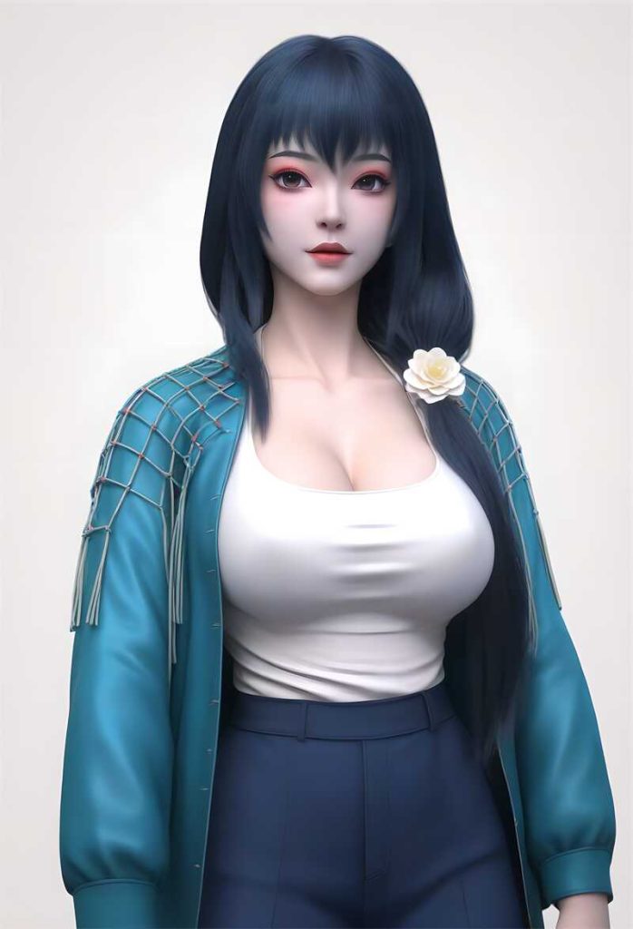 图片[4]-[第354期] [大道朝天] [小荷 · 系列一] 涩涩 [69P] - AI国漫分享-AI国漫分享