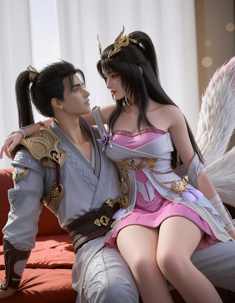 [第781期] [完美世界] [魔女与石昊激情大战] 4K国漫壁纸[106P] - AI国漫分享-AI国漫分享