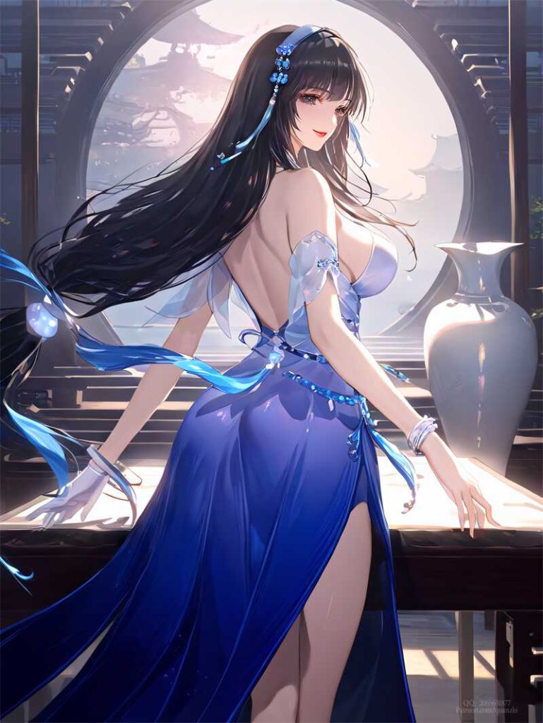 图片[4]-[第482期] [王者荣耀] [西施 · 系列一] AI国漫 [60P] - AI国漫分享-AI国漫分享