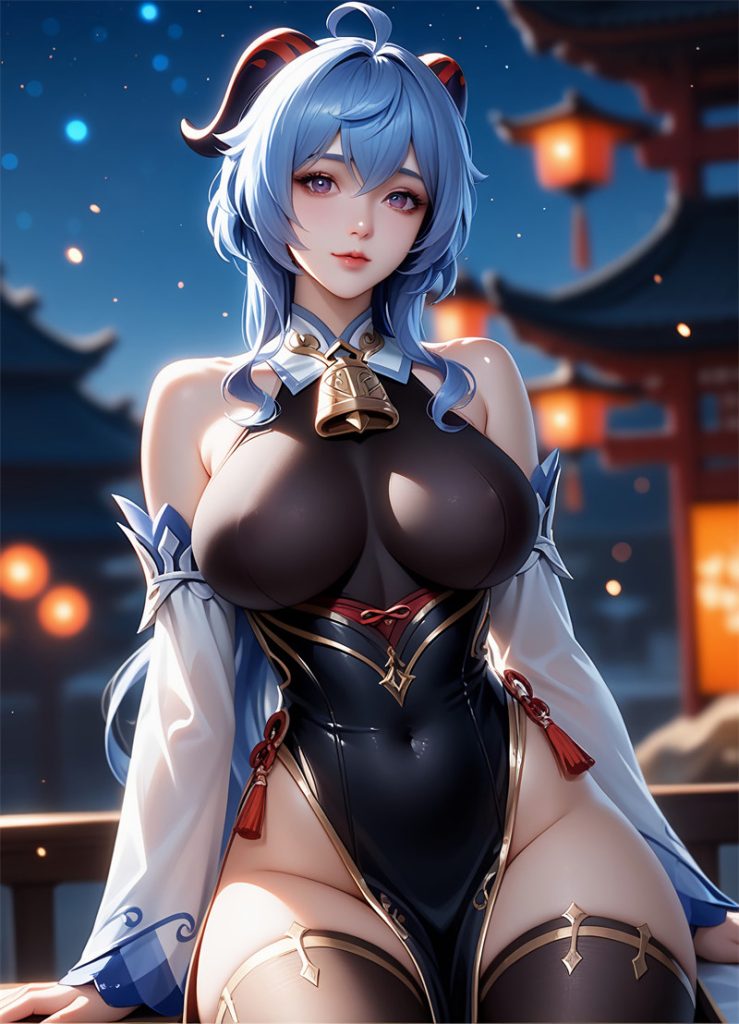 图片[3]-[第425期] [原神] [甘雨 · 系列一] AI国漫 [106P] - AI国漫分享-AI国漫分享