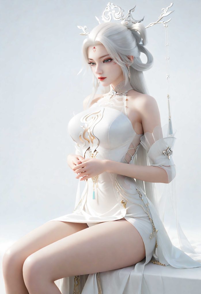 [第751期] [诛仙] [小白 · 写真系列] AI国漫 动漫女神 [39P] - AI国漫分享-AI国漫分享