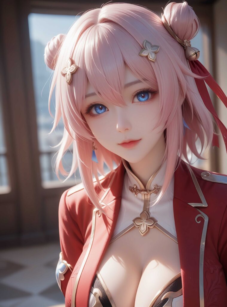 [‎崩坏][星穹铁道三月七高清系列][108P][第二季94画] - AI国漫分享-AI国漫分享