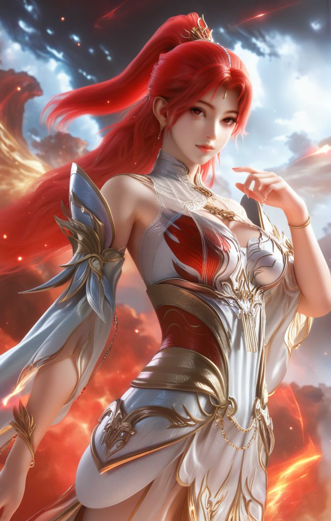 [AI绘画][百炼成神-火允儿高清系列一][51图][第二季285画]-AI国漫分享