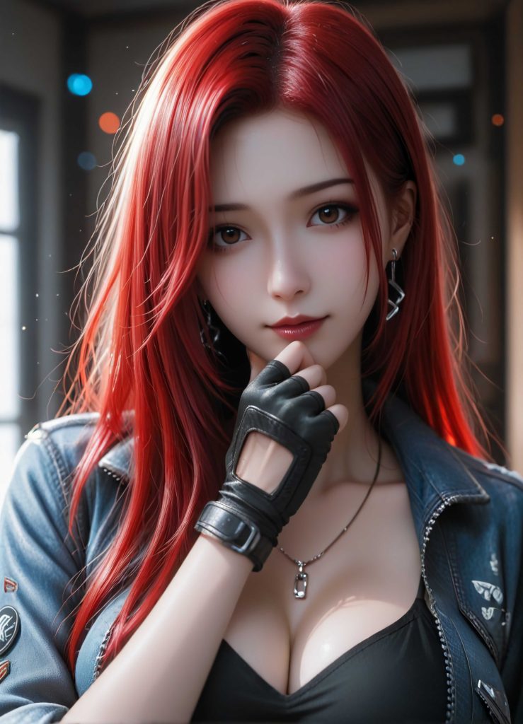 [灵笼-红发杰西卡瑟瑟高清系列一][112图][第二季328画]-AI国漫分享