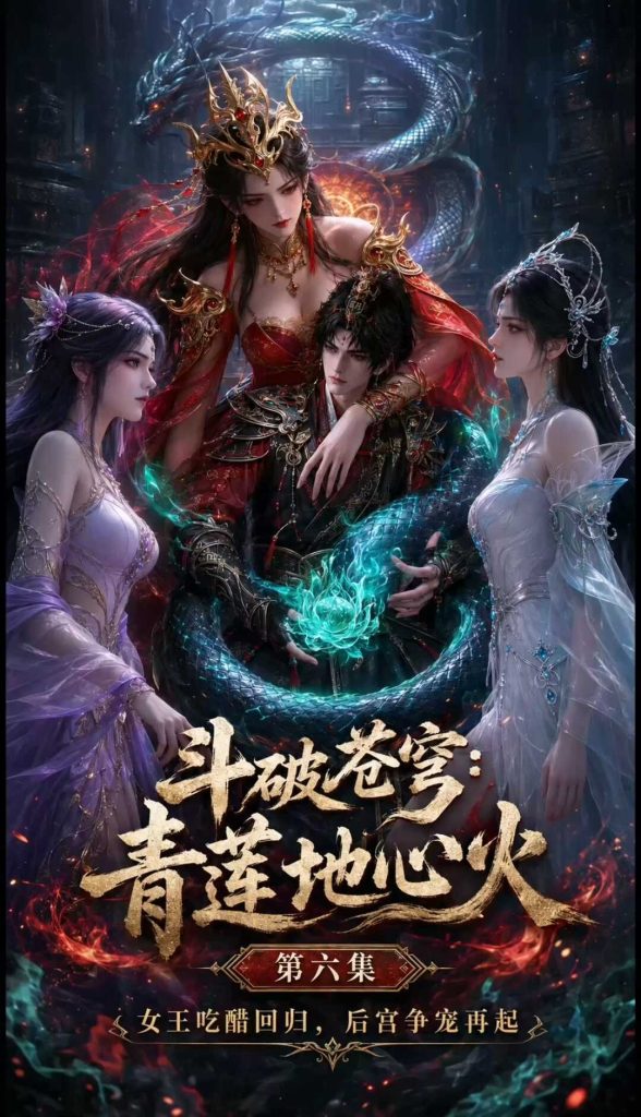 图片[5]-[AI短剧系列][斗破苍穹-萧炎的后宫1-6集【中配剧情】]-AI国漫分享